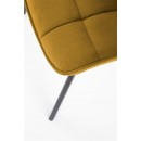 Стул HALMAR K332 горчичный/черный